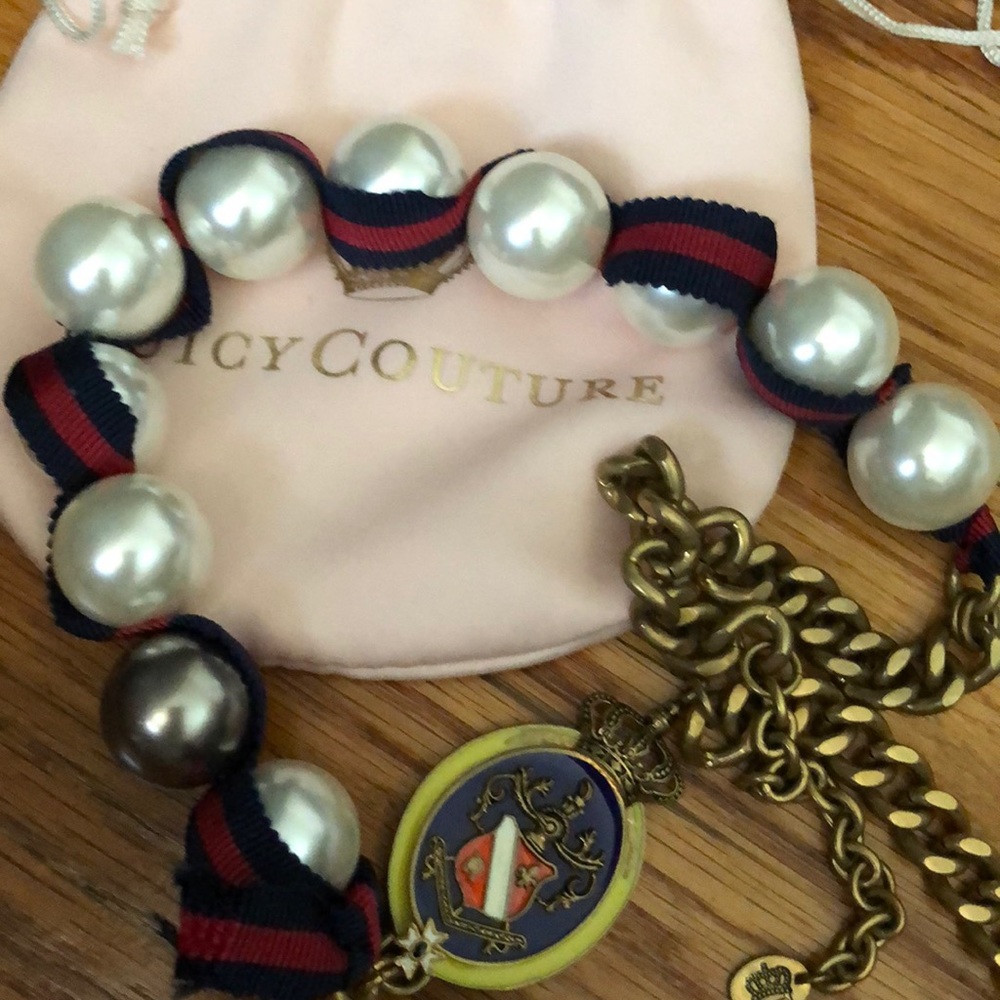 Juicy Couture pearl necklace